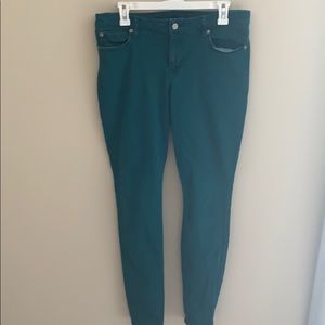 Gap Teal Jeans / Jeggings / Leggings (Size 10)